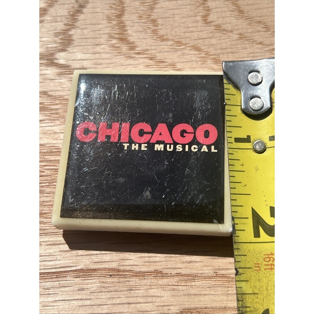 Chicago The Musical New York Refrigerator Magnet 2x2 1996 Painting The Town - Picture 4 of 4